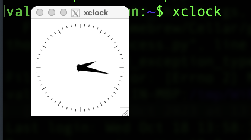 xclock